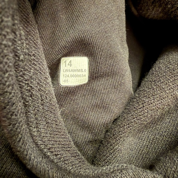 Lululemon Scuba Jacket Zip Up Black Size 14 - Picture 4 of 5